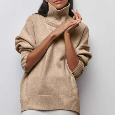 Amandine™ - Oversized Turtleneck Sweater