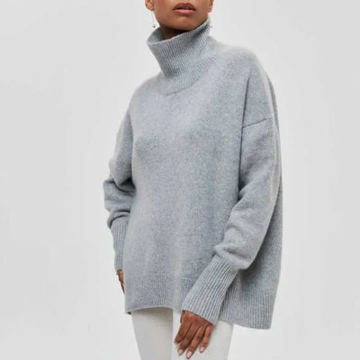 Amandine™ - Oversized Turtleneck Sweater